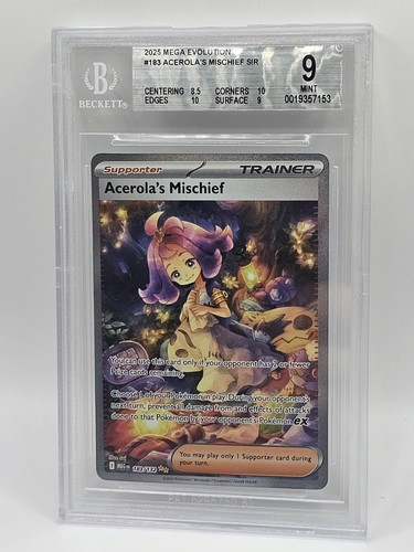 Acerola's Mischief graded BGS 9 for sale on eBay