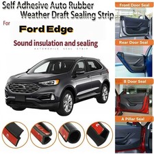 Draft Wind Noise Reduction c For Ford Edge Door Rubber Sealing Strips Weather