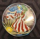 1990 American Silver Eagle - Colorized - 1 oz Silver