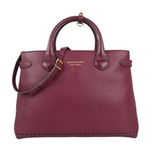 Burberry Broguing Pocket Banner Tote