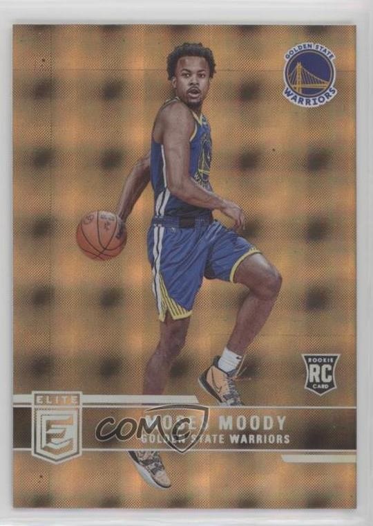 2021-22 Donruss Elite Rookies Asia Hyper Gold Moses Moody #235 Rookie RC 0r5l