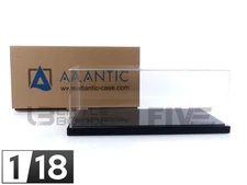ATLANTIC CASE 1/18 - DISPLAY CASE SHOW-CASE 1/18 - DETROIT BASE NOIRE 10002