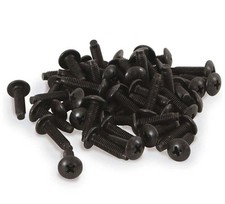 12-24 Cage/Server/Racking Screws can of 100pcs Black