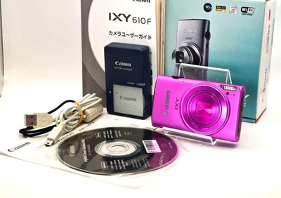 Canon IXY 610F Pink PowerShot ELPH 330 HS IXUS 255 HS Digitalkamera mit Box