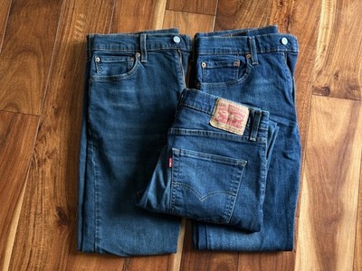 BRAND NEW Three Pairs of Levi's 512 Slim Taper Men's Jeans 33x32
