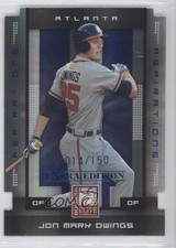 2008 Donruss Elite Extra Edition Aspirations Die-Cut 14/150 Jon Owings Mark 0b0