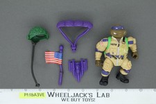 Pro Pilot Don 100% Complete Teenage Mutant Ninja Turtles Playmates 1991 Vintage