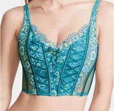  NWT  Victoria's Secret  Dream Angels Unlined Lace-Up Corset Top  XS