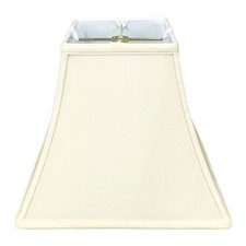, Inc. Regal Square Bell Lamp Shade, 7 x 14 x 11.5, Eggshell BSO-715-14EG 