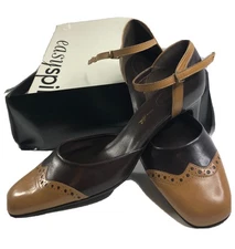 Easy Spirit Germaint Leather Heel SmartShoe 8.5 Wide - Worn Once - Has Box