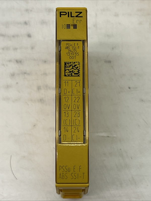 PILZ 314275 PSSu E F ABS SSI-T Analog input electronic safety mod | USA Seller *