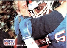 Lawrence Taylor / Bill Parcells 1991 Pro Set #718 New York Giants