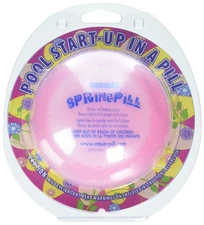 Aquapill Spring Pill Light Yellow Pool Water Treatment Easy Use Fast Openings