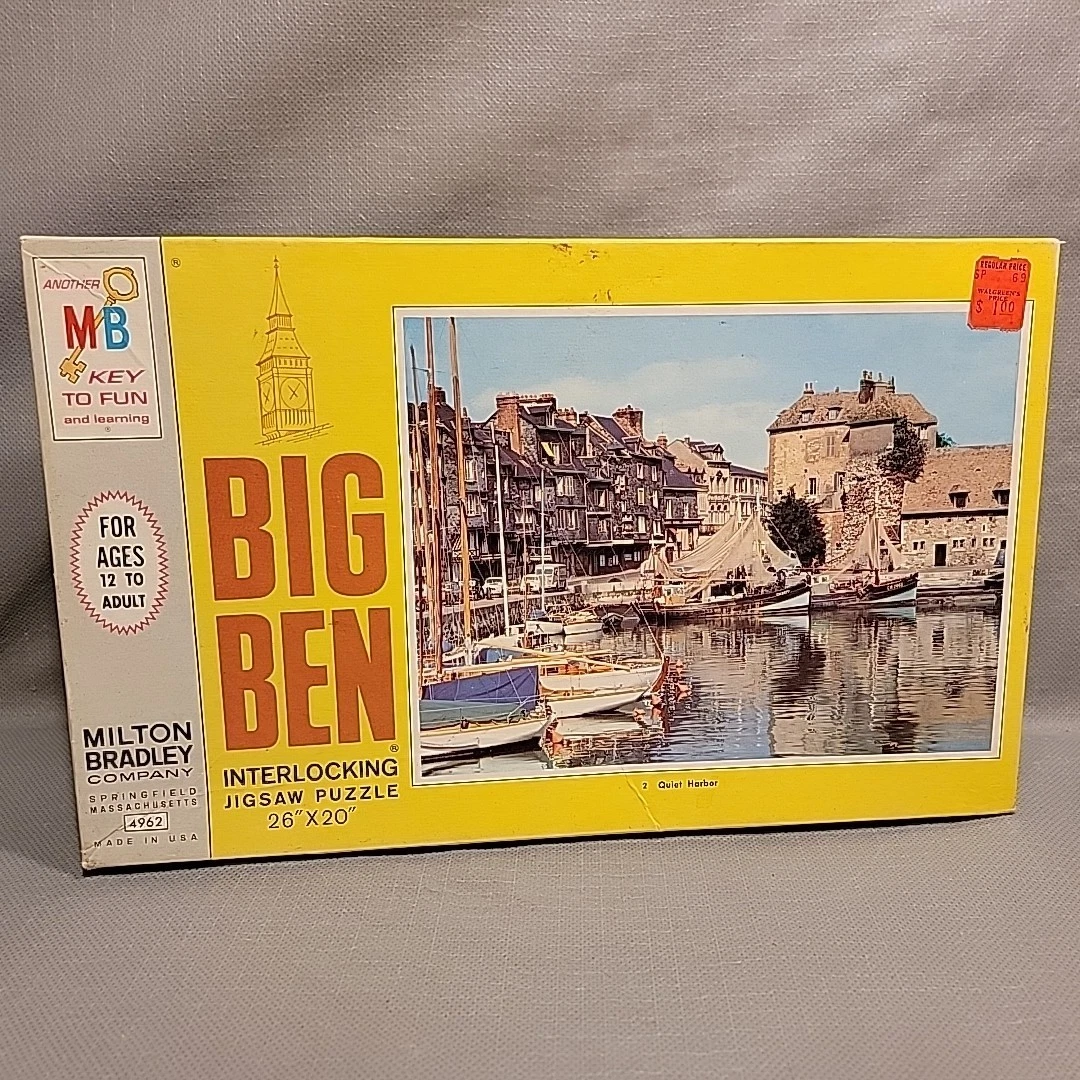 Milton Bradley 1968 Vintage Puzzles for sale | eBay