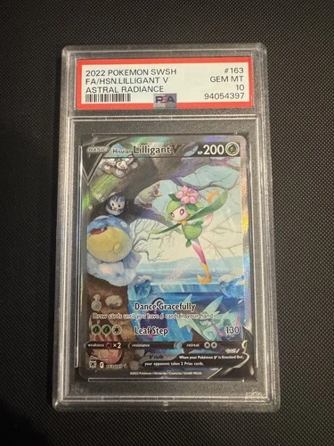 Hisuian Lilligant V Alternate Alt Art 163/189 Astral Radiance Holo PSA 10 Gem