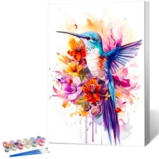 Framed Paint By Numbers Kit For Adults 8x12 Inch DIY Oil Canvas Wall Art 250