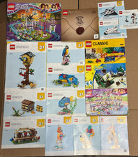 Lot of 17 LEGO Instruction Manual Booklets