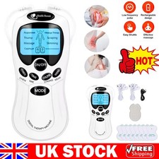 8 Pain Tens Machine Electrical Massager Pulse Muscle Stimulator Back Therapy