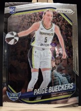 2025 Panini Prizm WNBA #5 Paige Bueckers (RC) Dallas Wings