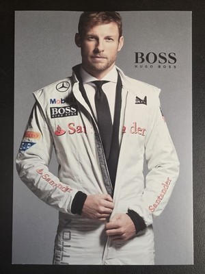 Jenson Button Hugo Boss McLaren Mercedes Formula 1 2014