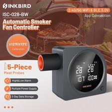 INKBIRD BBQ Regolatore di Temperatura Wi-Fi Bluetooth Ventilatore Automatico Affumicatore