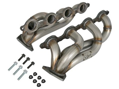 aFe 48-34134 Twisted Steel 1-3/4'' SS Shorty Headers For 2019-2026 GM Silverado