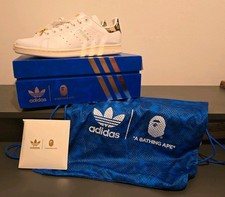 NEW - Adidas Stan Smith 30th Anniversary BAPE Colab - Mens Size UK9.5