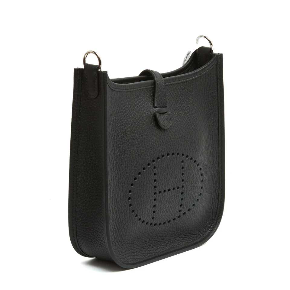 Hermès 2026 Sac Evelyne TPM Amazone Black Leather Shoulder Bag Hermes NIB - Photo 2/4