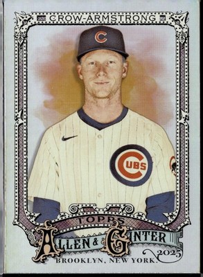 2025 Topps Allen & Ginter #5 Pete Crow-Armstrong Silver Portrait