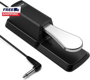 Sustain Pedal pour Yamaha Keyboard Piano Keyboard Pedal avec Polarity Switch pour