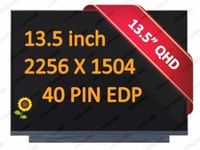 NE135FBM-N41 V8.1 Laptop Led Lcd Screen 13.5" QHD 2256x1504 40 Pin Display New