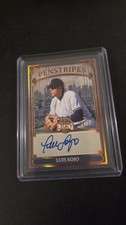 2025 Leaf Bronx Legacy Penstripes Luis Sojo Auto Signed #28/50