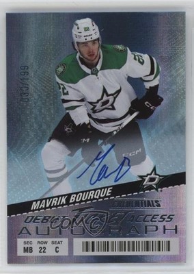 2024 Credentials Debut Ticket Access 30/199 Mavrik Bourque Rookie Auto RC 16fy