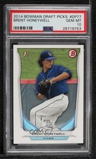 2014 Bowman Draft Brent Honeywell #DP77 PSA 10 GEM MT 0l2