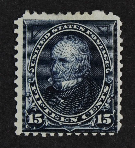 CKStamps: US Stamps Collection Scott#259 15c Clay Mint H OG Perf Spot Thin