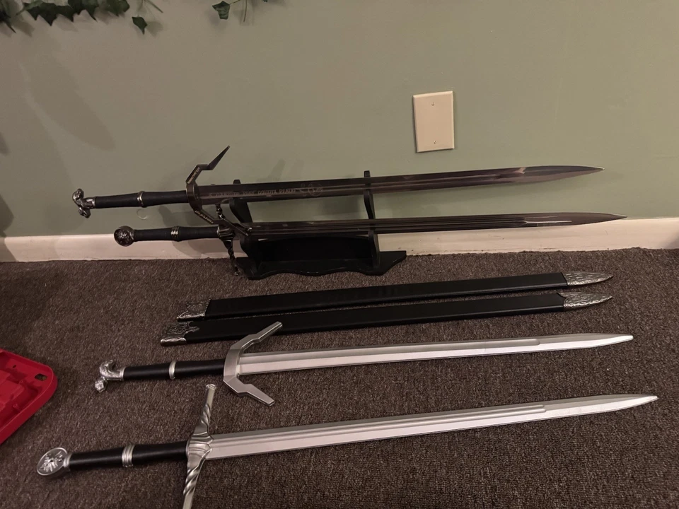 Geralt Kaer Morhen Witcher Cosplay/ Costume Custom Made Size L Or M - Image 4 of 4