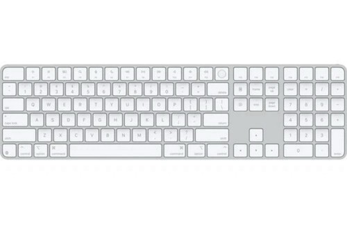 Apple Magic Keyboard with Touch ID and Numeric Keypad (USB-C, White Keys)