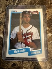 Fleer 1990 Mark Lemke #587 Atlanta Braves MLB **ERROR CARD**