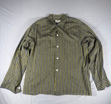 Vintage 1950's Jayson Men's L Loop Collar Short Sleeve Button-Up Shirt MINT