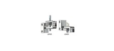 CRL Chrome Gravity Hinge Assembly for Restroom Partitions