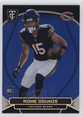 2024 Totally Certified Rookies Mirror Platinum Blue Rome Odunze Rookie RC 0y8x