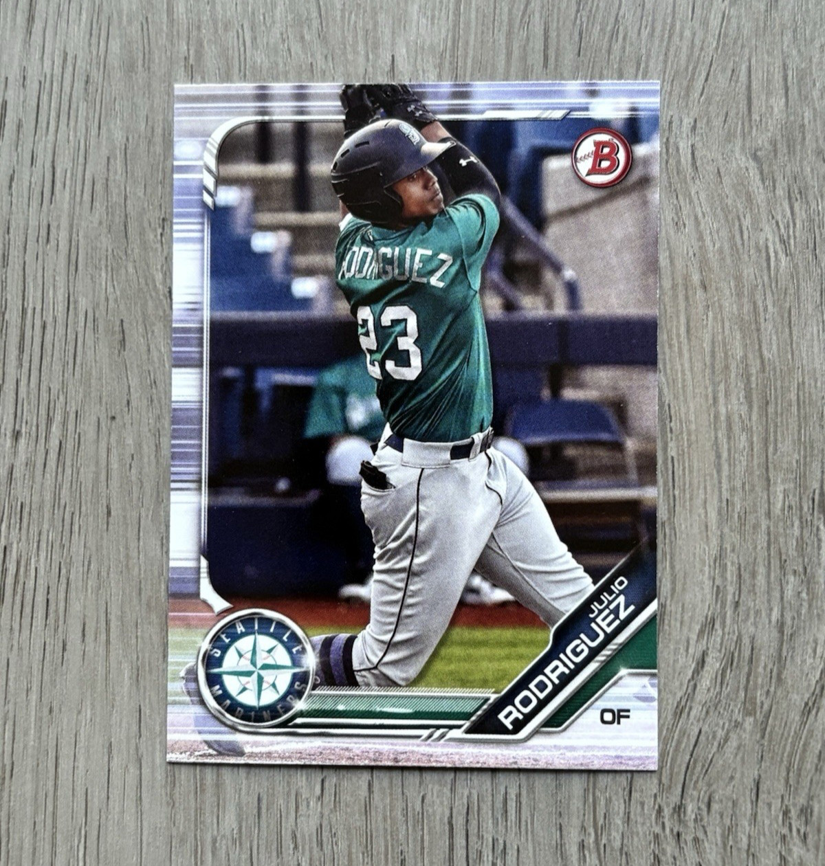 2019 MLB Bowman Draft | Julio Rodriguez RC | #BD-60 | Seattle Mariners