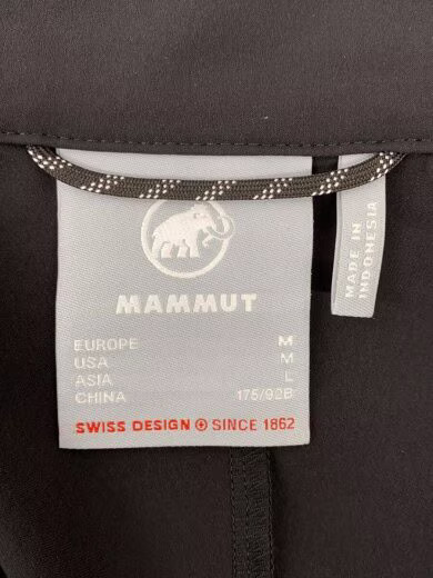 MAMMUT Jacket/ Medium/ Polyester/ Black/ Solid Co… - image 3