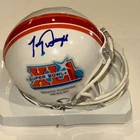 TONY DUNGY (Colts) Signed SUPER BOWL XLI  VSR4 Mini-helmet Beckett (BAS)
