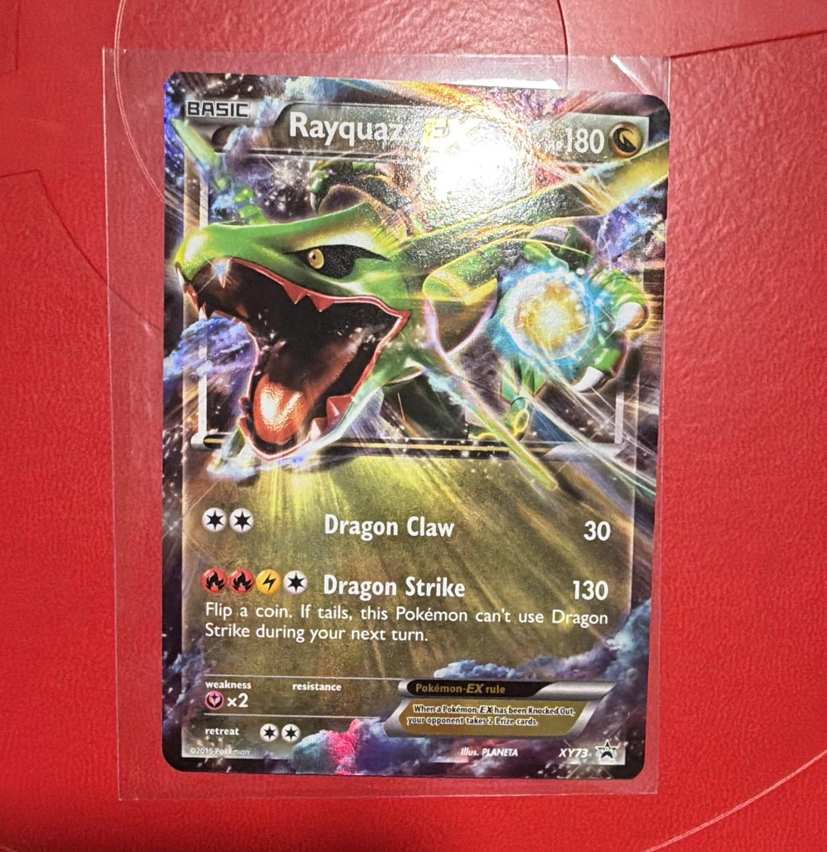 rayquaza pokemon card ebay Rayquaza EX - XY73 - Pokemon XY Promo Ultra Rare Card