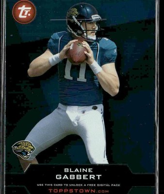 2011 Topps #TT-30 Blaine Gabbert ToppsTown