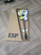 limited edition Bud Light Seltzer electric guitar made by LTD EC-1