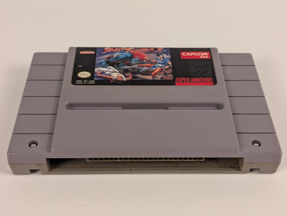 Street Fighter II (Super Nintendo, SNES) - Authentic, Tested & Working⬅️🔥 - Image 3 of 4