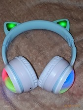 Cat Ears LED Bluetooth Wireless Headphones