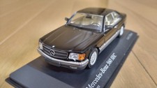 Mercedes-Benz 560SEC Black 1986 1/43 Out of Print Rare Age14+